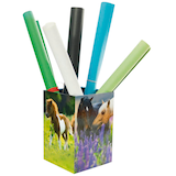 Artikelbild 1 für HERMA Papierkorb 15,0 l Pferdewiese, 1 St., Artikelnummer 259699