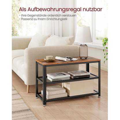 Artikelbild 6 für VASAGLE Schuhbank LBS73X braun, schwarz Holz 73,0 cm, Artikelnummer 262929