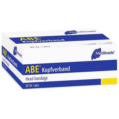 Artikelbild 3 für Meditrade® Kopfverband ABE® 5194 weiß 23,0 x 10,0 cm, 25 St., Artikelnummer 564466