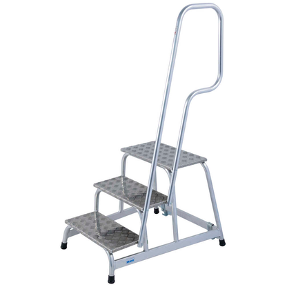 Artikelbild 3 für KRAUSE Montagetritt STABILO silber 3 Stufen, H: 120,0 cm, Artikelnummer 567673
