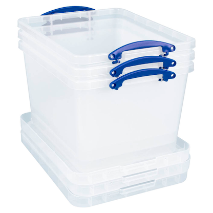 Artikelbild 5 für Really Useful Box Aufbewahrungsboxen 3x 40,0 l transparent 50,0 x 39,5 x 31,5 cm, 3 St., Artikelnummer 882367