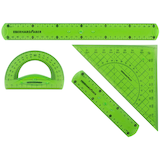 Artikelbild 1 für EBERHARD FABER Geometrie-/Zeichenset grün, Artikelnummer 709024