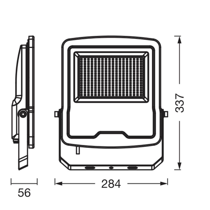 Artikelbild 5 für OSRAM ENDURA® Flood Cool White PCR LED Außenleuchte dunkelgrau 100 W, Artikelnummer 710188