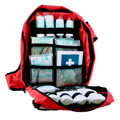 Artikelbild 2 für LEINA-WERKE Notfallrucksack DIN 13169 rot, Artikelnummer 844980