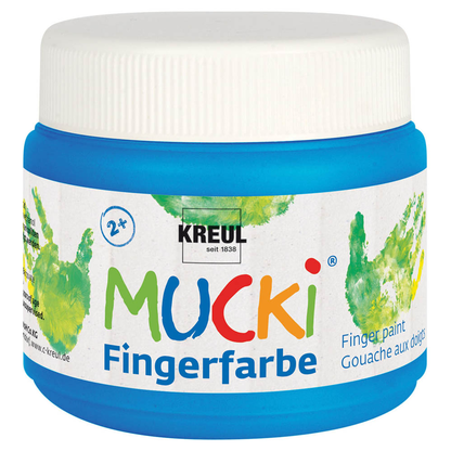 Artikelbild für KREUL MUCKI Fingerfarbe blau 150,0 ml, 1 St., Artikelnummer 512263