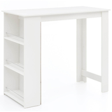 Artikelbild 1 für WOHNLING Stehtisch rechteckig Spanplatte weiß 120,0 x 60,0 x 107,0 cm, 1 St., Artikelnummer 540892