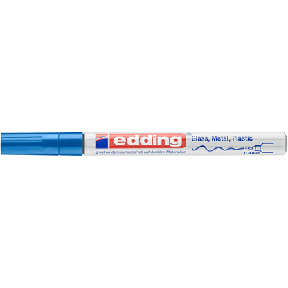 Artikelbild 2 für edding 780 Lackmarker blau 0,8 mm, 1 St., Artikelnummer 673861