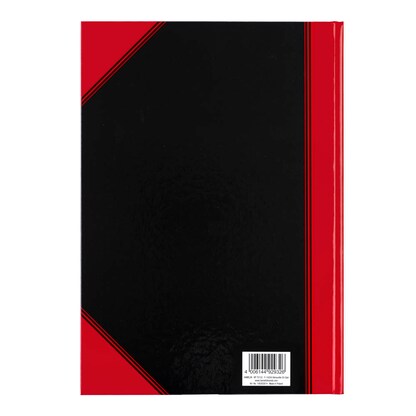 Artikelbild 6 für Bantex Notizbuch Chinakladde DIN A4 liniert, schwarz/rot Hardcover 192 Seiten, 1 St., Artikelnummer 429391
