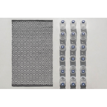 Artikelbild 5 für WENKO Badematte Turpan dunkelgrau, weiß 50,0 x 80,0 cm, Artikelnummer 810207