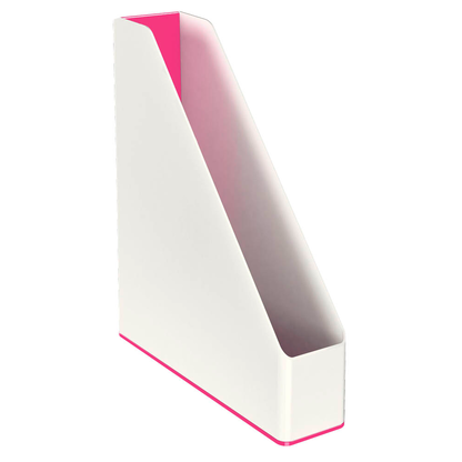 Artikelbild 3 für LEITZ Stehsammler WOW Duo Colour 53621023 perlweiß/pink Kunststoff, DIN A4, 1 St., Artikelnummer 313534