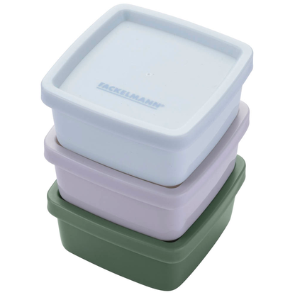 Artikelbild für FACKELMANN Frischhaltedosen-Set Be The Move farbsortiert, 3 St., Artikelnummer 583767