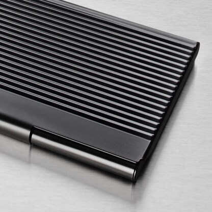 Artikelbild 2 für SIGEL Visitenkartenetui schwarz, für bis zu 20 Visitenkarten, Artikelnummer 353742