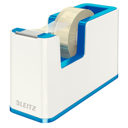 Artikelbild für LEITZ Tischabroller WOW Duo Colour perlweiß/blau, Artikelnummer 311023