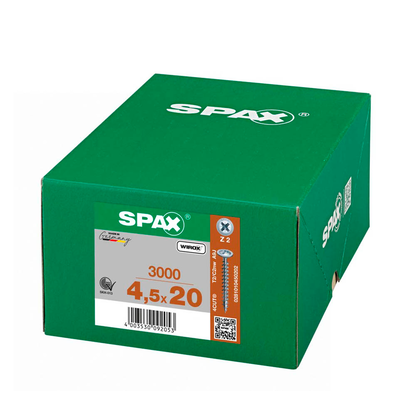 Artikelbild 7 für SPAX® Universalschrauben Z2 Rückwandkopf WIROX 0281010450202 4,5 mm x 20 mm, 3.000 St., Artikelnummer 395077