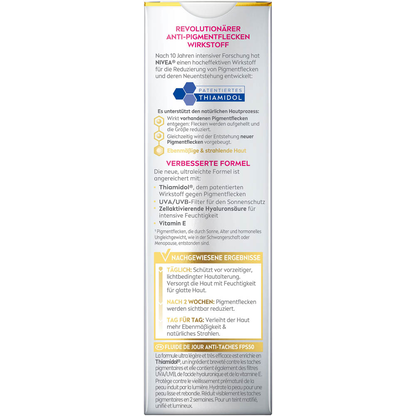 Artikelbild 7 für NIVEA LUMINOUS630® ANTI-PIGMENTFLECKEN LSF 50 Gesichtsfluid 40,0 ml, Artikelnummer 579587