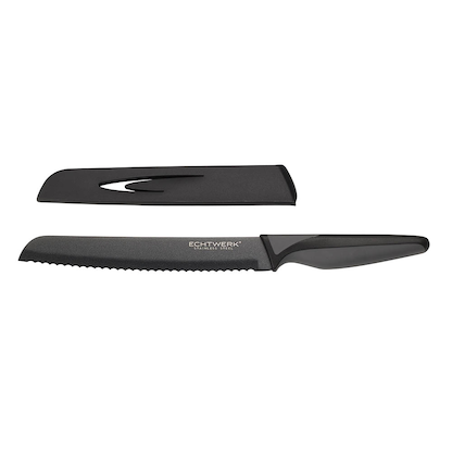 Artikelbild 2 für Echtwerk Brotmesser Black Steel schwarz, Klinge: 20,0 cm, 1 St., Artikelnummer 649719