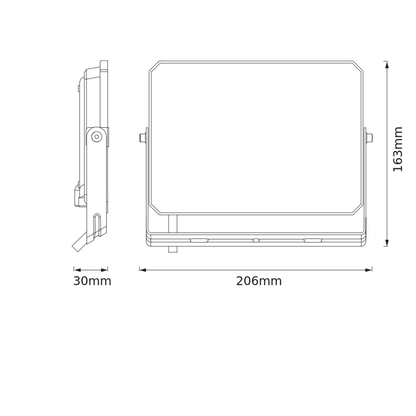 Artikelbild 2 für BELLALUX FLOODLIGHT VITAL LED Baustrahler schwarz 50 W, Artikelnummer 710067