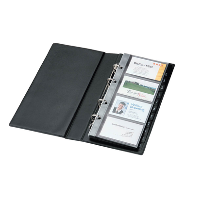 Artikelbild 4 für SIGEL Visitenkarten-Ringbuch schwarz, 1 St., Artikelnummer 287847