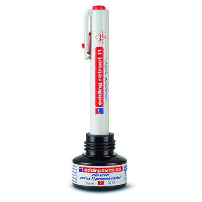 Artikelbild 4 für edding retract 11 Permanentmarker blau 1,5 - 3,0 mm, 1 St., Artikelnummer 476111