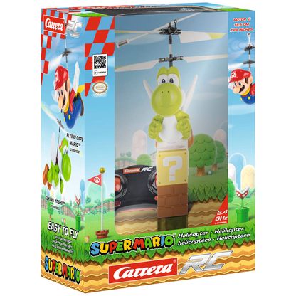 Artikelbild für Carrera® Super Mario Flying Yoshi Ferngesteuerter Helikopter grün, Artikelnummer 423477