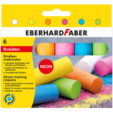 Artikelbild 1 für EBERHARD FABER Straßenmalkreide farbsortiert 6 St., Artikelnummer 709002