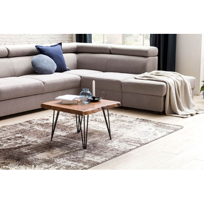 Artikelbild 3 für WOHNLING Couchtisch rechteckig Massivholz sheesham 56,0 x 51,0 x 38,0 cm, 1 St., Artikelnummer 906051