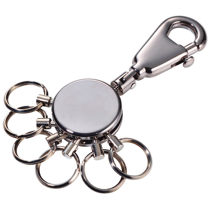 Artikelbild 5 für TROIKA® Schlüsselanhänger PATENT silber, Artikelnummer 666549