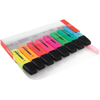 Artikelbild für STABILO BOSS ORIGINAL Textmarker farbsortiert, 8 St., Artikelnummer 572362