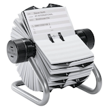 Artikelbild 1 für DURABLE Telefon-/Adress-Rollkartei Telindex silber, für 500 Adress,- Telefonkarten, Artikelnummer 134452