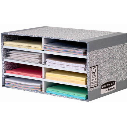 Artikelbild für Fellowes Sortierstation grau mit 8 Fächern, Artikelnummer 238340