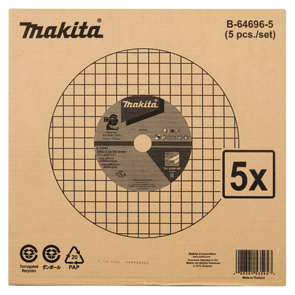 Artikelbild 3 für makita Trennscheiben B-64696-5, 5 St., Artikelnummer 494429