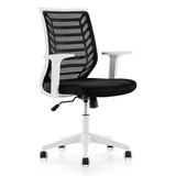 Artikelbild 1 für rocada Bürostuhl, R907002 Stoff schwarz, Gestell weiß, Artikelnummer 606388