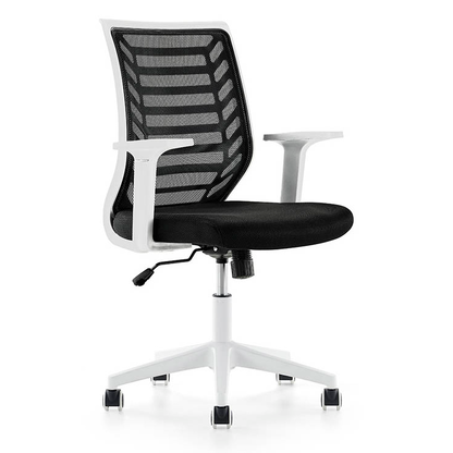 Artikelbild für rocada Bürostuhl, R907002 Stoff schwarz, Gestell weiß, Artikelnummer 606388