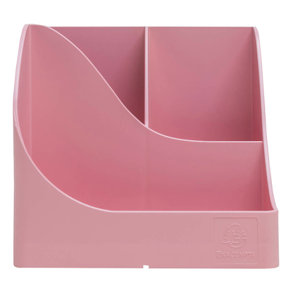 Artikelbild 3 für Exacompta Stiftehalter Pen Wave bonbonrosa Polystyrol 5 Fächer 11,0 x 12,0 x 16,0 cm, Artikelnummer 697119