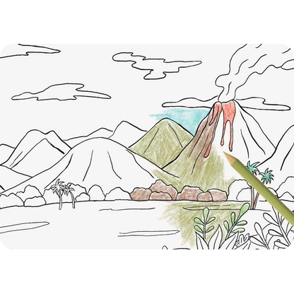 Artikelbild 5 für HEYDA Bastelset Karton-Theater Dino mehrfarbig, Artikelnummer 779346