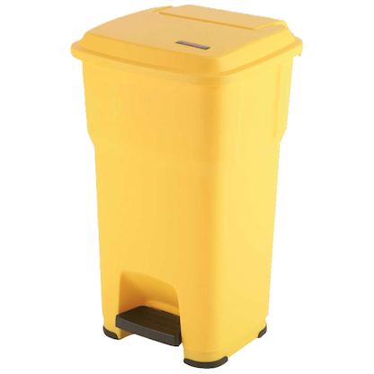 Artikelbild für vileda® PROFESSIONAL Hera Mülleimer 60,0 l gelb, 1 St., Artikelnummer 775906