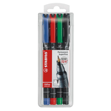 Artikelbild 1 für STABILO OHPen universal Folienstifte-Set farbsortiert permanent, 4 St., Artikelnummer 259940