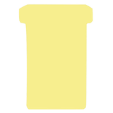 Artikelbild 1 für FRANKEN TK204 Größe 2 T-Steckkarten gelb, 100 St., Artikelnummer 696724