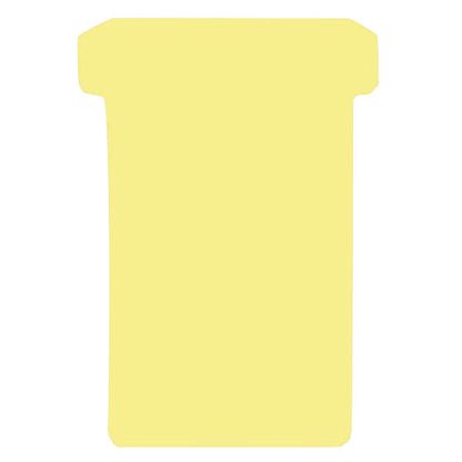 Artikelbild für FRANKEN TK204 Größe 2 T-Steckkarten gelb, 100 St., Artikelnummer 696724