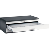 Artikelbild 1 für CP 7100 Planschrank schwarzgrau, lichtgrau 3 Schubladen 110,0 x 76,5 x 42,0 cm, 1 St., Artikelnummer 682380