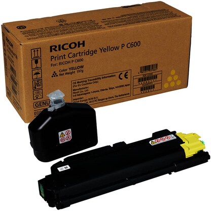 Artikelbild für RICOH P C600 gelb Toner, Artikelnummer 103141
