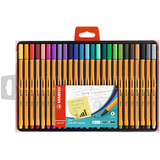 Artikelbild 1 für STABILO point 88 Fineliner farbsortiert 0,4 mm, 25 St., Artikelnummer 155103