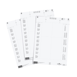 Artikelbild 1 für DURABLE Einsteckschilder für Kennzeichnungstaschen 6,5 x 14,0/9,0 cm, 80 St., Artikelnummer 330122
