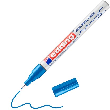 Artikelbild 3 für edding 780 Lackmarker blau 0,8 mm, 1 St., Artikelnummer 673861