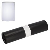 Artikelbild 1 für DEISS Müllbeutel 50,0 l schwarz 60 µm, 25 St., Artikelnummer 417489