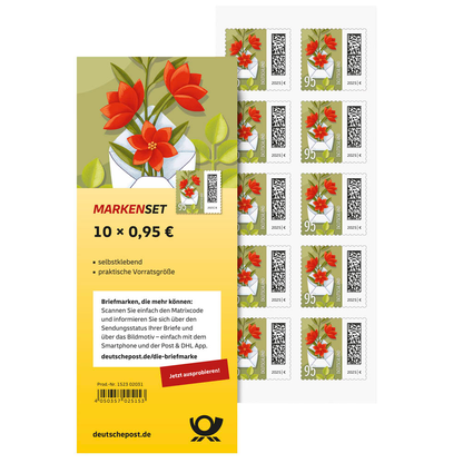Artikelbild für Deutsche Post 0,95 € Briefmarken 
