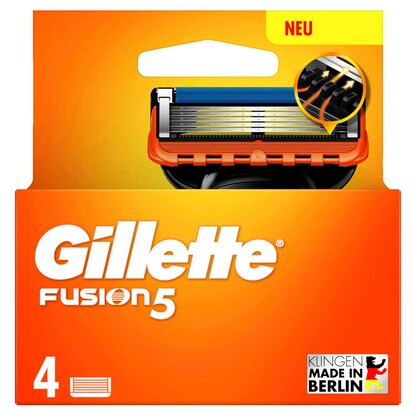 Artikelbild 2 für Gillette FUSION 5 Rasierklingen 4 St., Artikelnummer 775258