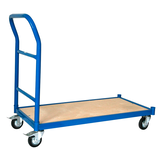 Artikelbild 1 für SZ Metall Transportwagen blau 100,0 x 50,0 x 90,0 cm bis 250,0 kg, Artikelnummer 803619