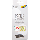 Artikelbild 1 für 25 folia Strohhalme BOLD DOTS farbsortiert, Artikelnummer 601197