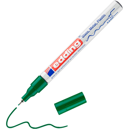 Artikelbild 3 für edding 780 Lackmarker grün 0,8 mm, 1 St., Artikelnummer 673873